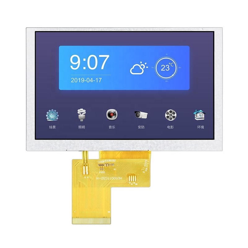 تصميم صناعي من الدرجة 7 بوصة IPS TFT LCD OEM ODM دعم شاشة TFT LCD