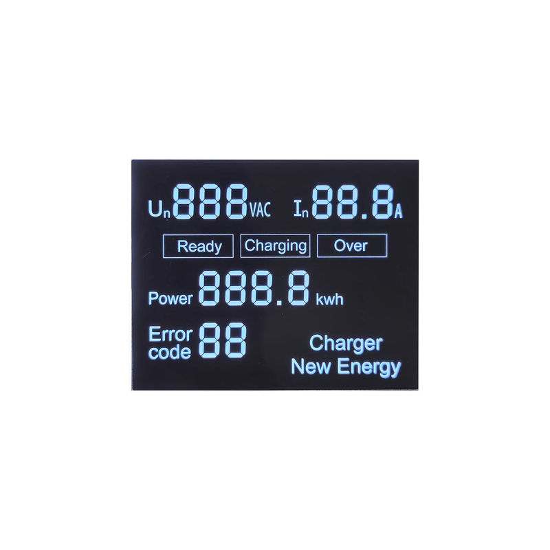 لوحة VA LCD وشاشة VA LCD شاشة أبيض وأسود مخصصة لمصدر الطاقة