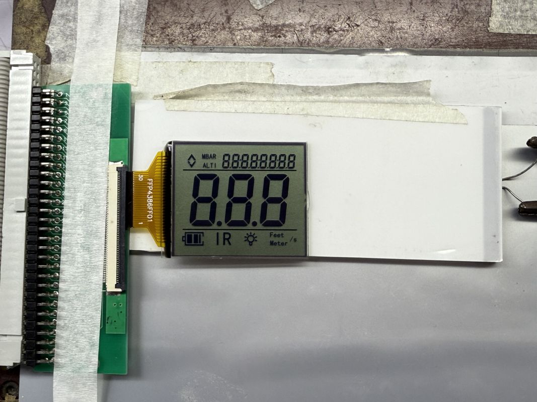 مخصص FSTN بالأبيض والأسود شاشة LCD | شاشة LCD أحادية اللون للتطبيقات الصناعية والإلكترونية