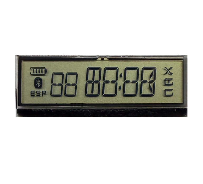 مخصص HTN LCD Display 7 MISTINE LCD MODULE for Home Appliance Control Panel Monochrome Screen