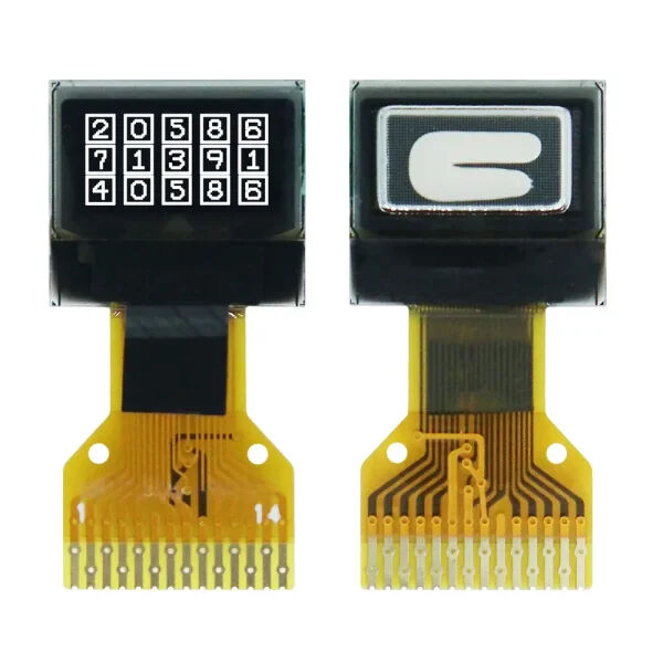 Custom shape OLED display I2C White 0.32 inch OLED Display Panel 60x32 Pixels Smallest 0.32