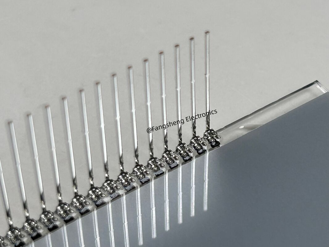 يعرض مقطع LCD أحادي اللون لشاشة الأدوات المضادة للوهج 7 شرائح LCD تعرض للدراجات النارية