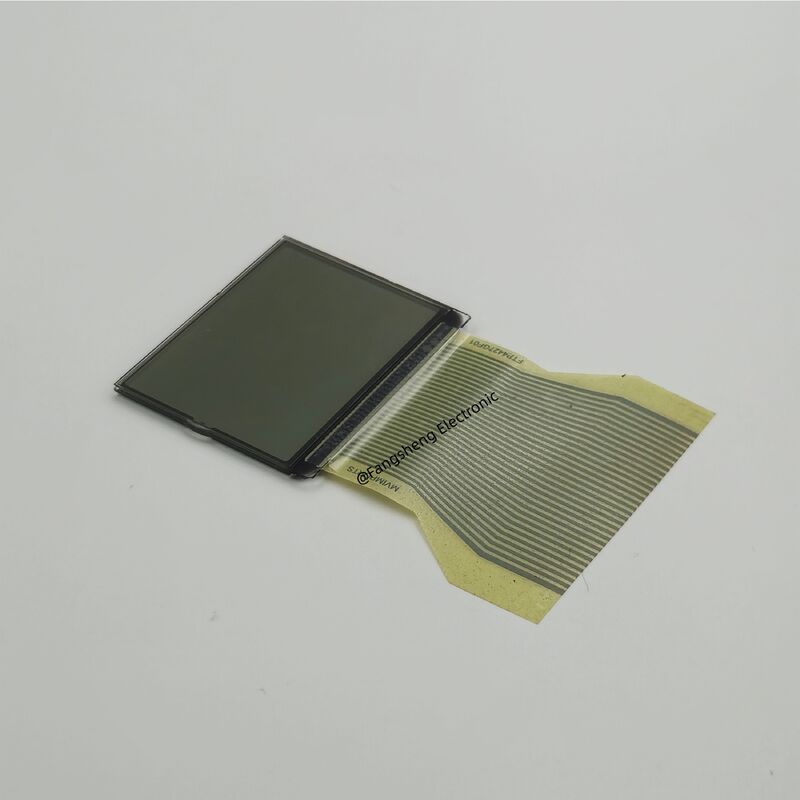 شاشة LCD مخصصة للدراجات النارية TN LCD موصل ختم الحرارة قطعة عداد السرعة شاشة LCD دعم OEM