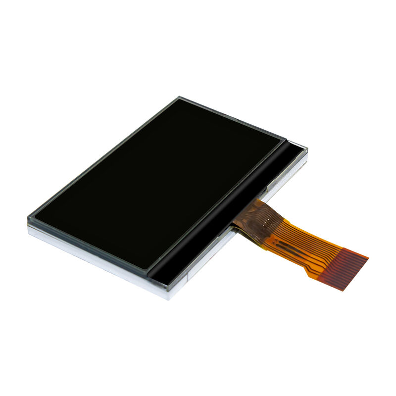 شاشة عرض رسومية LCD مخصصة مقاس 2.61 بوصة 128x64 COG للتحكم في الصناعة 12864 Dot COG وحدة عرض LCD مع إضاءة خلفية