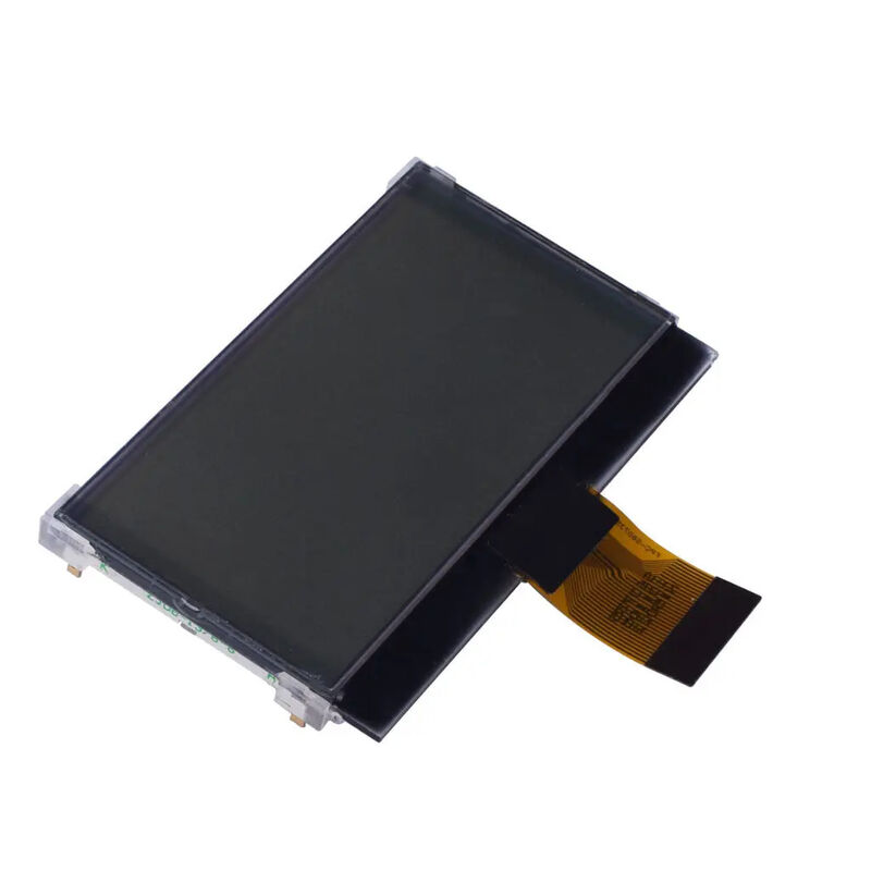 شاشة عرض رسومية LCD مخصصة مقاس 2.61 بوصة 128x64 COG للتحكم في الصناعة 12864 Dot COG وحدة عرض LCD مع إضاءة خلفية