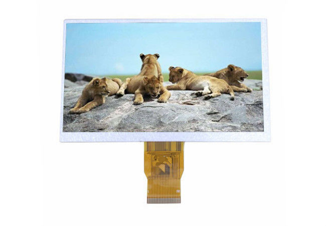24 المصابيح الأبيض TFT LCD تعمل باللمس مقاوم مع LVDS واجهة للكمبيوتر السيارة