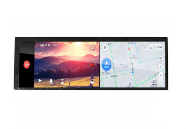 شريط نوع Lcd شاشة تعمل باللمس 7.84 بوصة TFT LCD وحدة العرض ، القرار 400 * 1280 Lcd مع واجهة Mipi