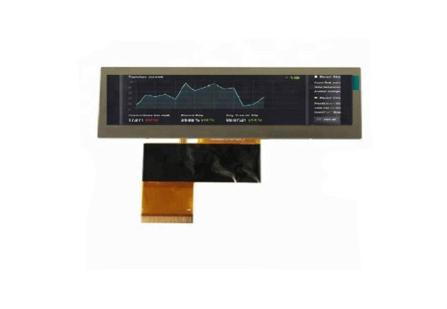 3.8 بوصة TFT LCD وحدة 480 * 72 نوع شريط امتدت مع 40 دبابيس واجهة RGB