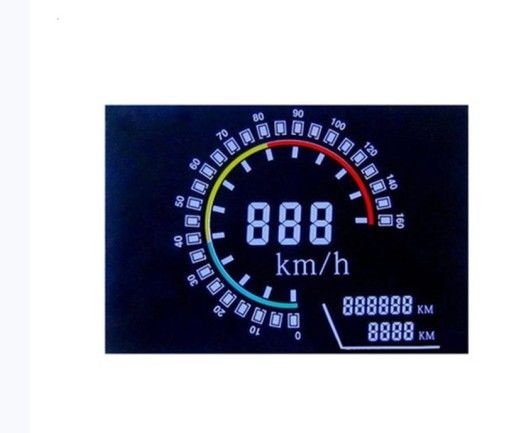VA Lcd Display Module شاشة عرض Lcd مخصصة للجزء ، شاشة عرض سلبية Lcd مستديرة ، وحدة Lcd مكونة من 14 قطعة