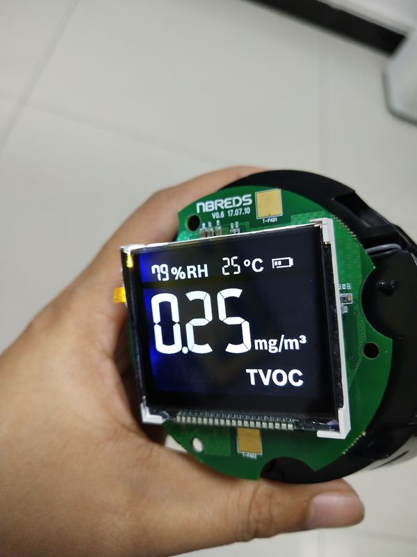 أسود اللون عالية التباين VA شاشة LCD للحصول على ترموستات الذكية بنفايات CE