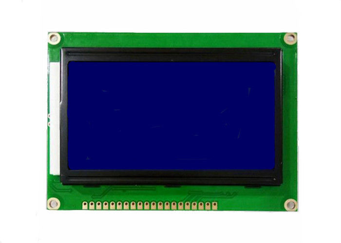 5V 12864 وحدة شاشة LCD 128 × 64 نقطة مصفوفة الجرافيك COB شاشة LCD مع الخلفية الزرقاء