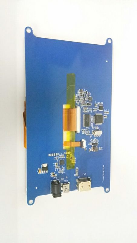 شاشة HDMI عالية الوضوح و لوحة محركات PCB لـ Raspberry Pi 3 6 O' Clock Direction 7 Inch LCD ناقل