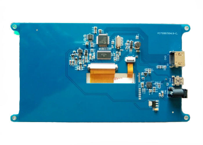 شاشة HDMI عالية الوضوح و لوحة محركات PCB لـ Raspberry Pi 3 6 O' Clock Direction 7 Inch LCD ناقل
