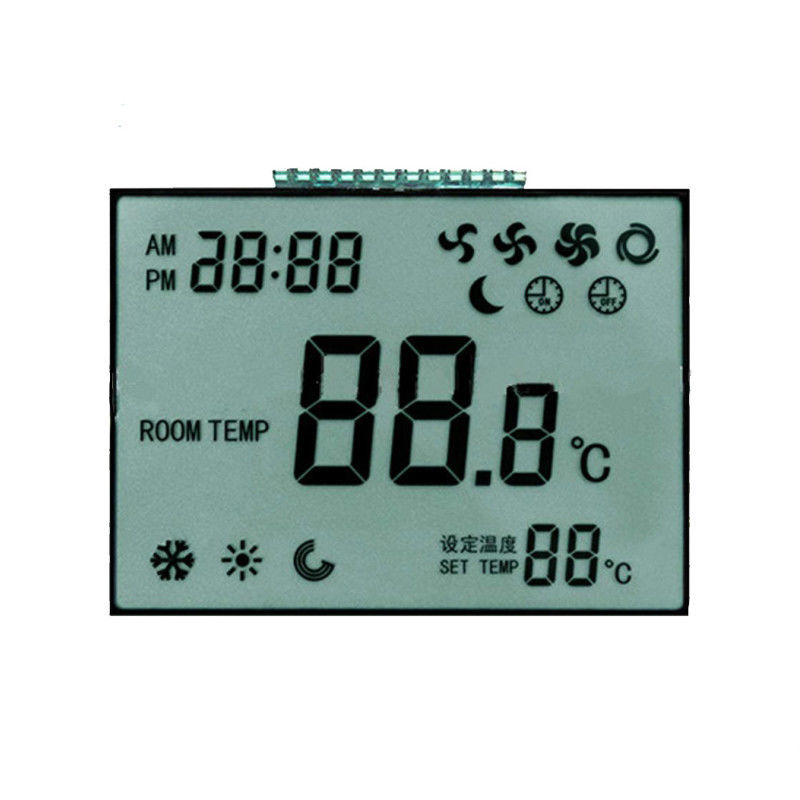 حمار وحشي موصل مخصص شاشة LCD / TN HTN وحدة عرض LCD لترموستات