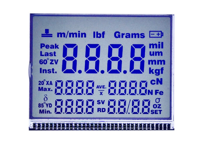 زاوية عرض واسعة FSTN وحدة شاشة LCD للمنتجات الالكترونيات