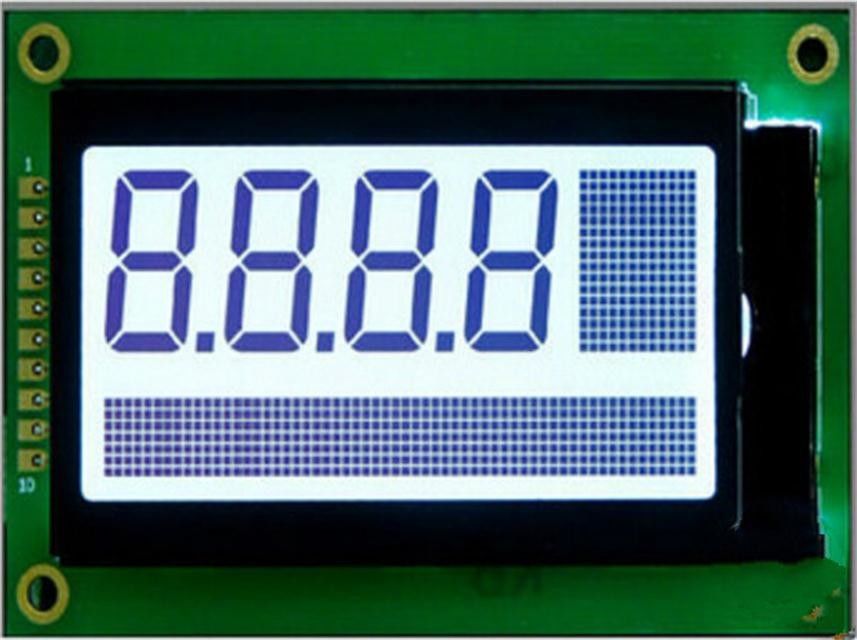 زاوية عرض واسعة FSTN وحدة شاشة LCD للمنتجات الالكترونيات