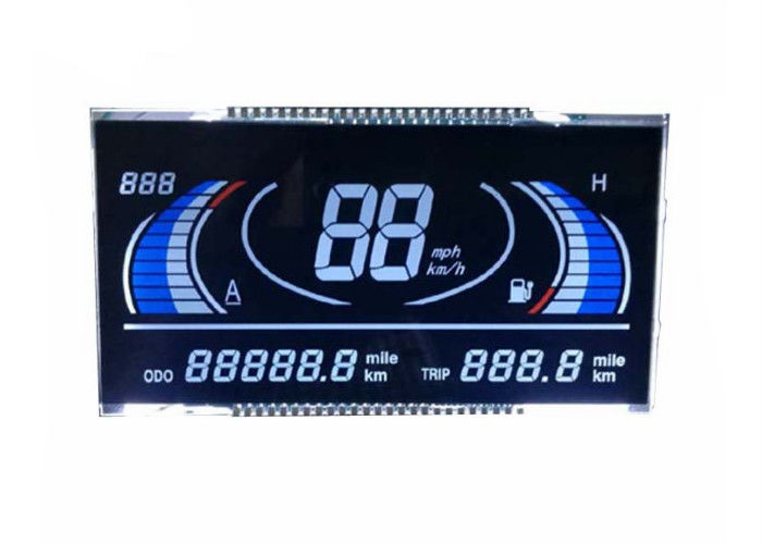 شاشة عرض LCD VA مخصصة 14 قطعة من وحدة Lcd للعرض السلبي رقم 7 قطعة وحدة Lcd