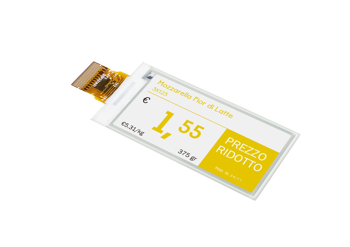 2.13 ″ 122RGB * 250 E Ink Display لعلامة الأسعار الإلكترونية