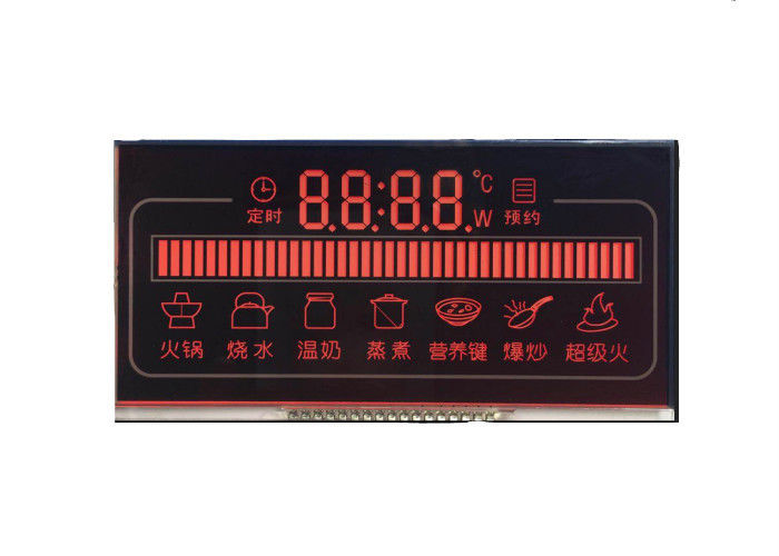 7 قطعة VA Lcd وحدة عرض حجم مخصص شاشة Lcd شاشة عرض LCD سلبية رقم 16 قطعة وحدة Lcd