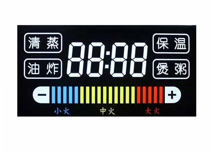 7 قطعة VA Lcd وحدة عرض حجم مخصص شاشة Lcd شاشة عرض LCD سلبية رقم 16 قطعة وحدة Lcd