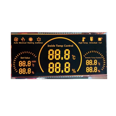 شاشة عرض Lcd 4.5V أو دبوس أو موصل زيبرا شاشة LCD لعرض الأحرف