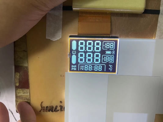 3.3V رقم FSTN شاشة ناقلة لوحة عرض LCD لمقياس ضغط الإطارات