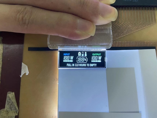 شاشة LCD VA سلبية مخصصة 12 O Clock شاشة LCD ناقلة رقمية الرسومات شاشة LCD زجاجية شاشة VA لمصدر الطاقة