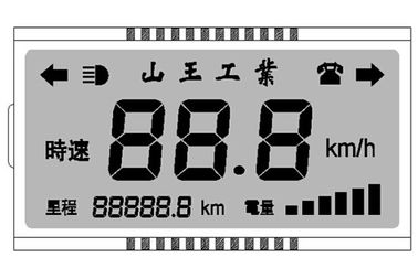 TN Type Alphanumeric Lcd Module 1/4 Duty Pin Out Mono 12 O'Clock Viewing Angle