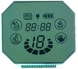 TN شاشة LCD مخصصة سلبية ، شاشة أحادية اللون عاكس شاشة LCD