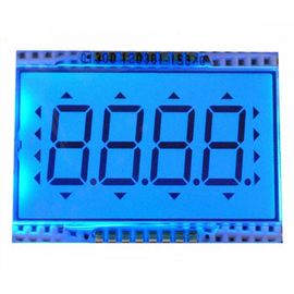 TN / STN / HTN LCD عرض الوضع الإيجابي 2.8V مع دبوس / المطاط الموصل