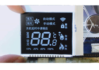 زارة شؤون المحاربين القدامى شاشة LCD حجم مخصص شاشات الكريستال السائل مع دبابيس ماتيل ربط شاشة LCD خلفية سوداء لمتر الطاقة