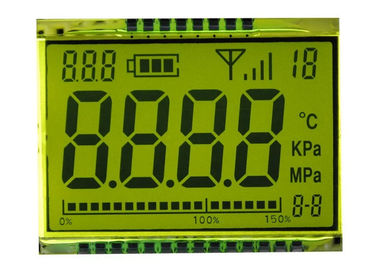 أرقام 7 الجزء TN عاكس شاشة LCD حجم مخصص للمتر 3.3V