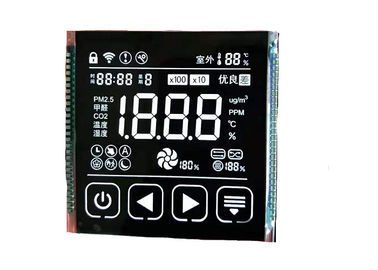 3.5V VA شاشة LCD أحادية العدسة شاشة رقمية سبعة الجزء وحدة أرقام LCD