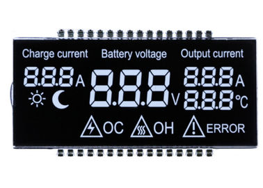 واجهة دبوس عالية التباين شاشة LCD وحدة VA لوحة العرض السلبية 3.3V 7 الجزء شاشة LCD