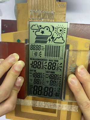 استهلاك منخفض للطاقة شاشة عرض LCD من تي إن وحدة كبيرة الحجم من أجل ترموستات ذكي