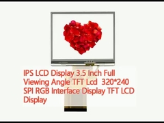 شاشة LCD IPS 3.5 بوصة زاوية مشاهدة كاملة TFT Lcd 320 * 240 SPI RGB واجهة شاشة TFT شاشة LCD